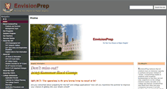 Desktop Screenshot of envisionprep.com